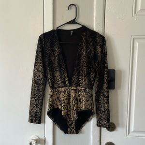 Gold Bodysuit